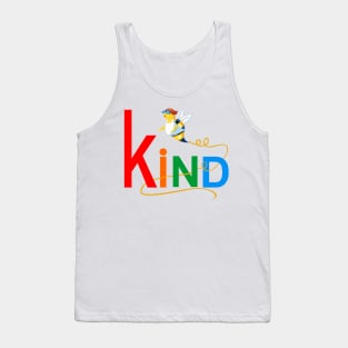 Be Kind for kids and adults positive message Tank Top